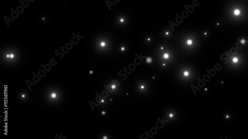 Wallpaper Mural glittering orb balls particles background video Torontodigital.ca