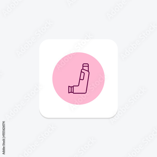 Inhalator pentaglow , vector, pixel perfect, illustrator file
