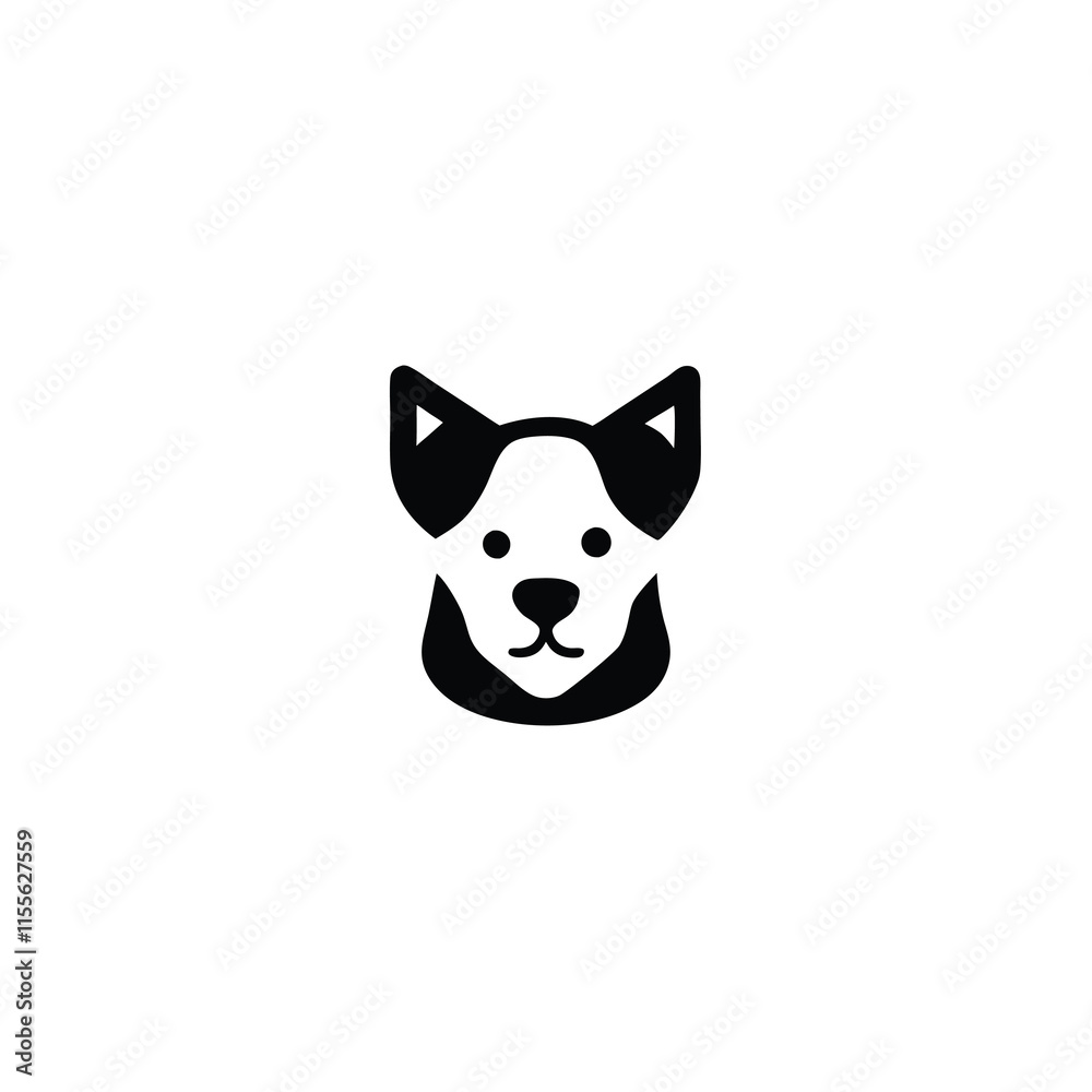 Obraz premium Dog Mascot logo vector