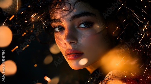 A vivid fire blaze showcasing bold movement and radiant energy on a pure black surface