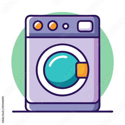 washing machine icon design