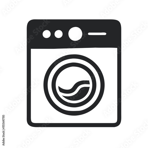 washing machine icon design