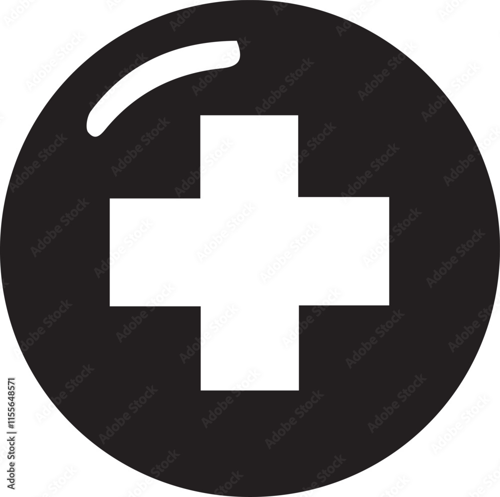 Obraz premium a medical logo
