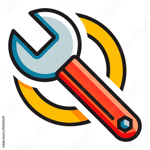wrench icon design