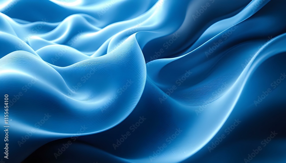Flowing Organic Shapes with Dynamic Lines
