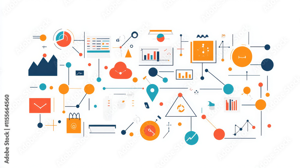 Hologram product management. Product management made of polygons, triangles, dots, and lines. Low-poly product management structure of connections. Technology concept vector. Hologram product management. Product management made of polygons, triangles, dots, and lines. Low-poly product management structure of connections. Technology concept vector.