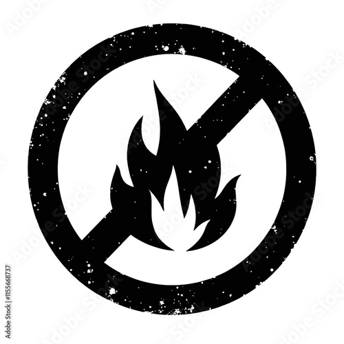 Prohibited Fire Symbol