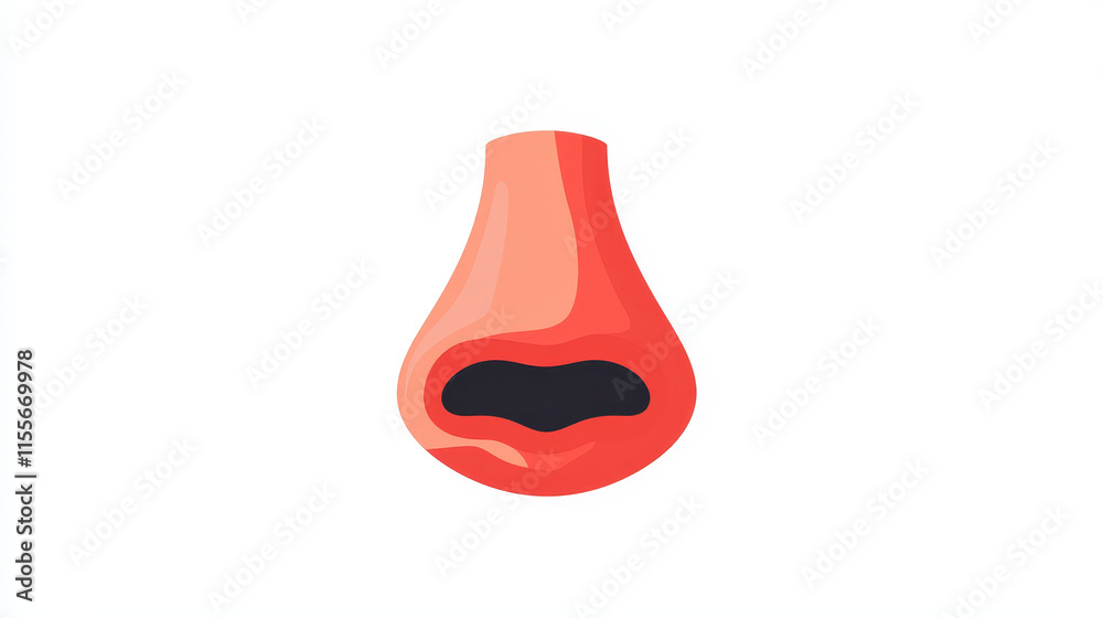 Rhinitis icon. Rhinitis icon on a white background, isolated. The icon has three uses in applications and websites. Vector illustration. Rhinitis icon on a white background. Rhinitis icon. Rhinitis icon on a white background, isolated. The icon has three uses in applications and websites. Vector illustration. Rhinitis icon on a white background.