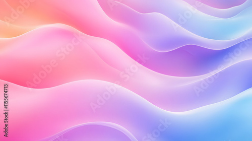 Wallpaper Mural Abstract Pastel Wave Background Design Torontodigital.ca