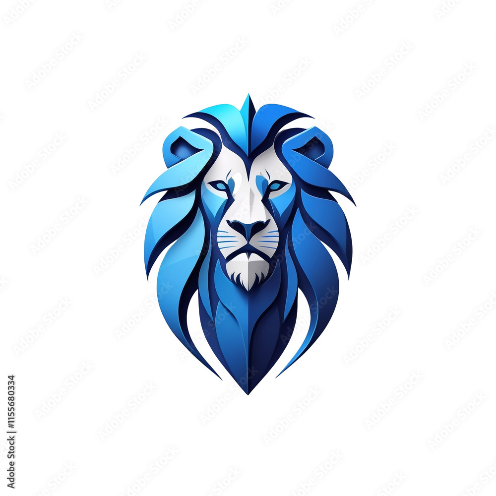 lion logo shape isolated on transparent background lion logo shape isolated on transparent background