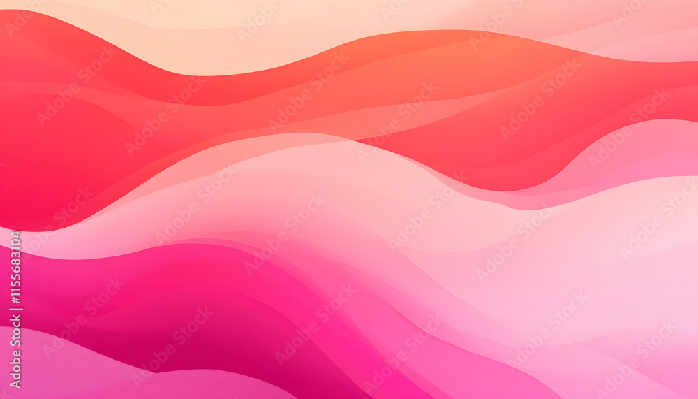 Abstract Pink and Red Wave Pattern Background Abstract Pink and Red Wave Pattern Background