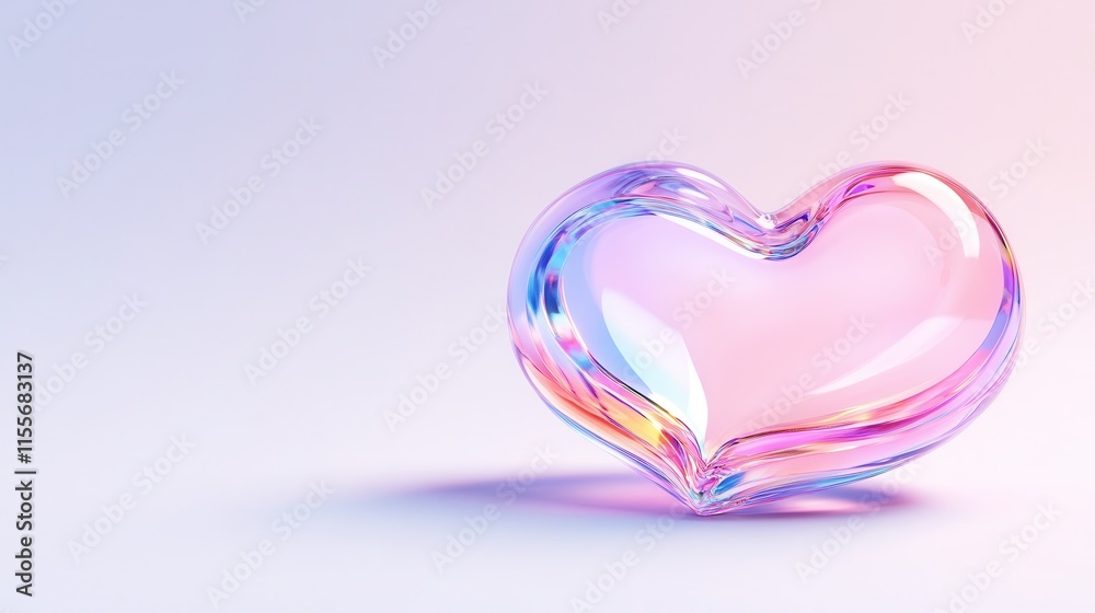 3D Glass Heart Sculpture Rendered in Octane and Cinema 4D 3D Glass Heart Sculpture Rendered in Octane and Cinema 4D