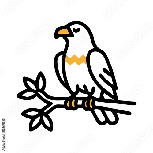 bird on a branch of tree