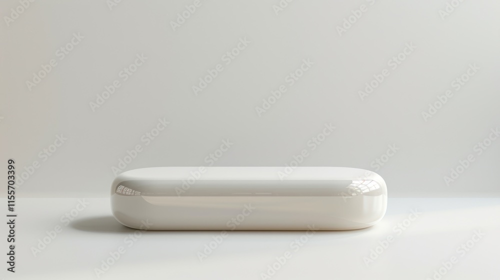 Minimalist White Product Display Platform Minimalist White Product Display Platform