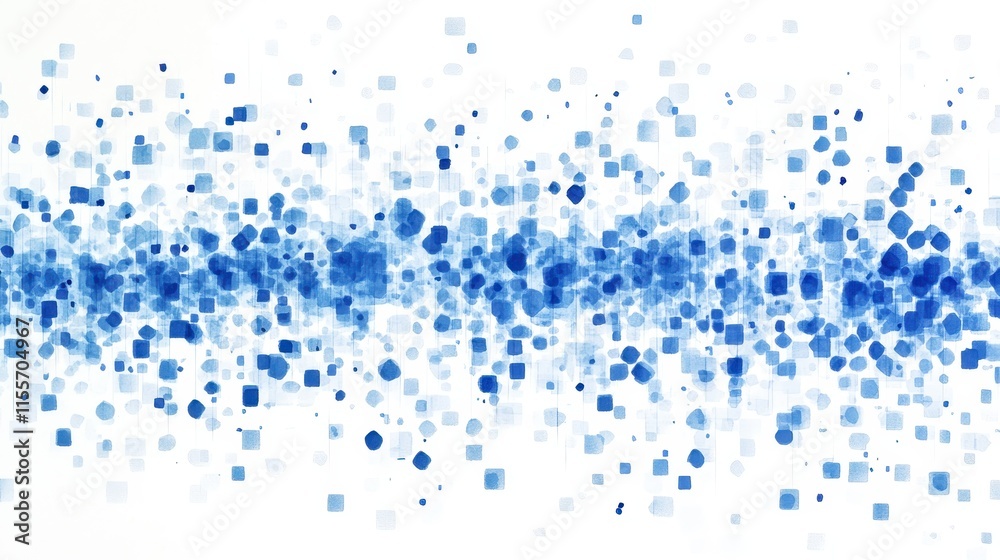 Vibrant Blue Tech Visualization Background Vibrant Blue Tech Visualization Background