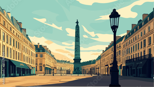 Parisian Charm at Place Vendome.eps