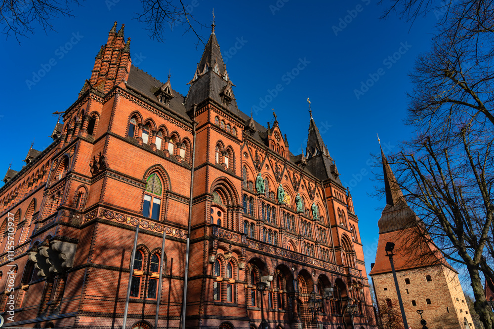 Obraz premium Oberlandesgericht Ständehaus Rostock
