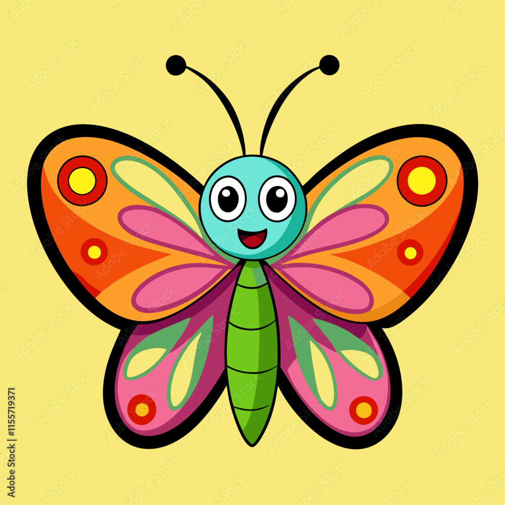 butterfly cartoon butterfly cartoon