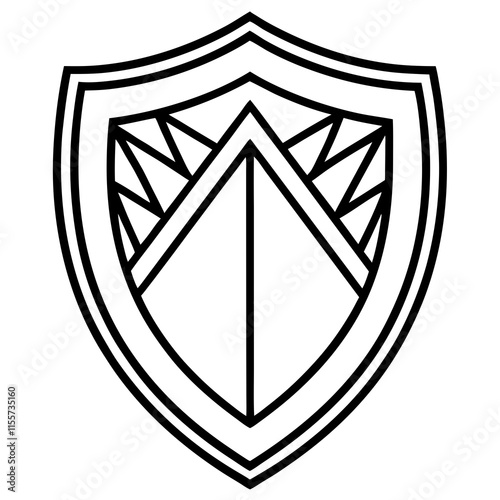 Hedge Fund Line Art Vector Design 1