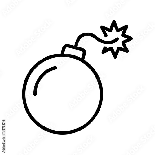 bomb icon design