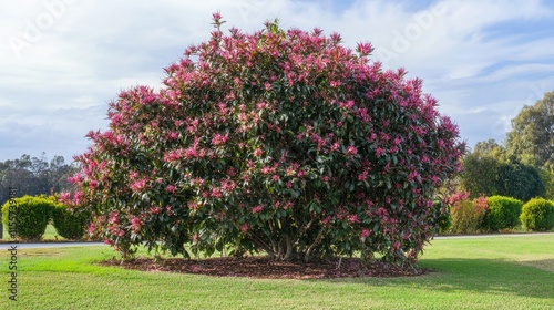 Syzygium smithii lush outdoor plant with vibrant flowers ideal for gardens and landscaping in natural settings photo