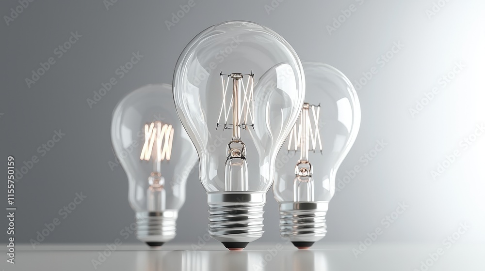 Illuminating innovation light bulb showcase studio setting bright atmosphere creative concept Illuminating innovation light bulb showcase studio setting bright atmosphere creative concept