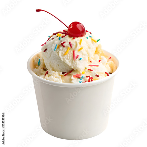 vanilla ice cream