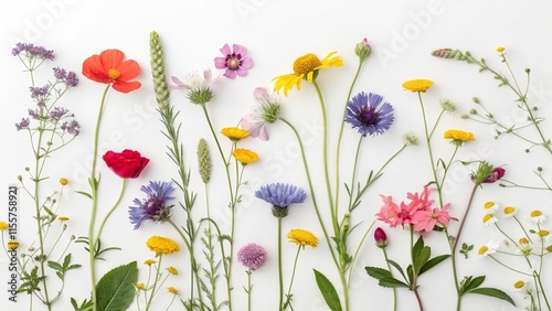 flowers in the grass