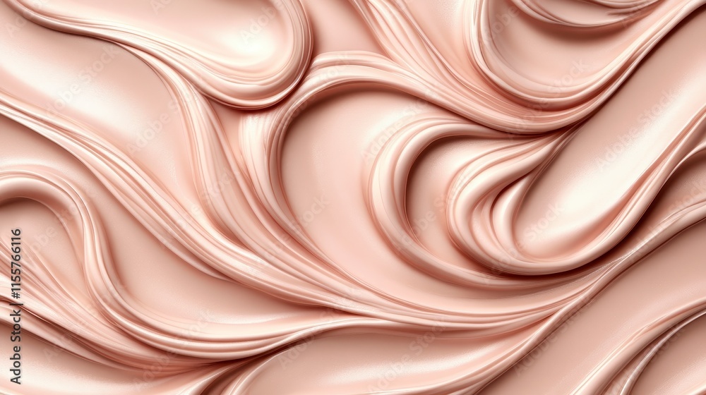 Abstract swirling beige cream texture background. Abstract swirling beige cream texture background.