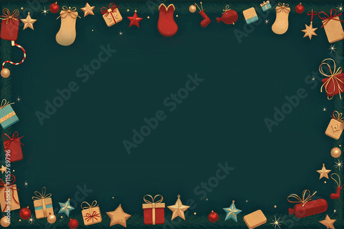 Creative Festive Christmas Background