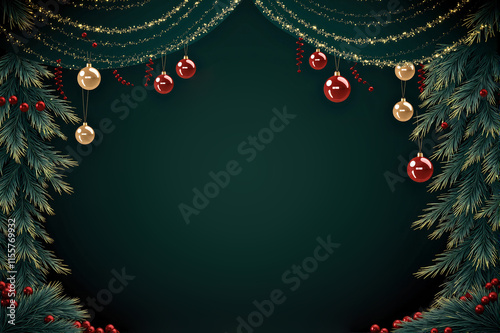 Festive Christmas Background