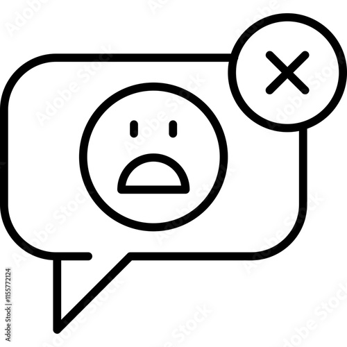 Negative review Icon