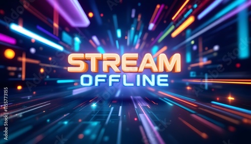 Wallpaper Mural Twitch Stream Offline Screen overlay Design for Gaming Channels Torontodigital.ca