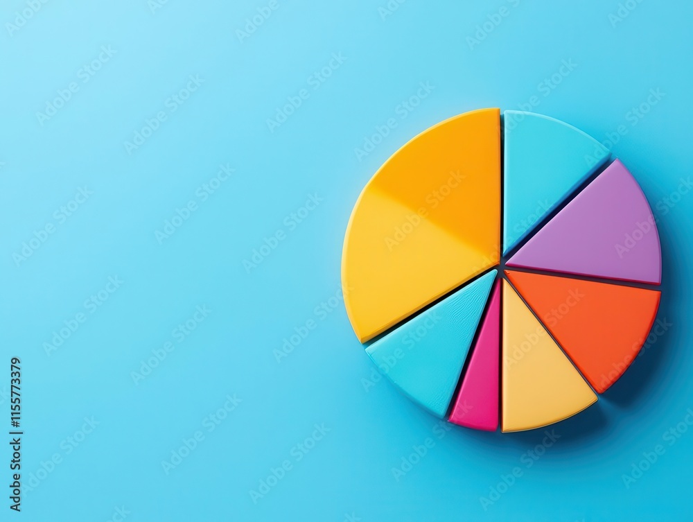 A pie chart breaking down revenue streams and cash flow distribution in a company, symbolizing comprehensive financial management A pie chart breaking down revenue streams and cash flow distribution in a company, symbolizing comprehensive financial management