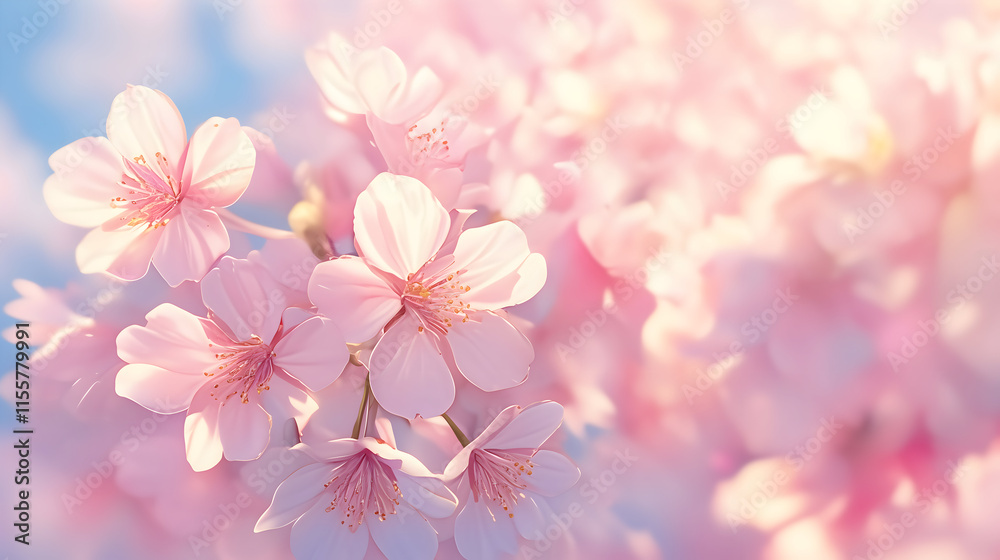 桜 木 花びら 咲くクローズアップ はる 春 日本 アニメ风 背景 桜 木 花びら 咲くクローズアップ はる 春 日本 アニメ风 背景