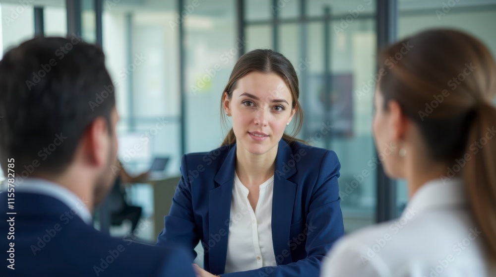 Professional Business Meeting with Smiling Leader. Successful Collaboration in a Modern Office. Corporate Team Meeting with a Professional Leader. Professional Business Meeting with Smiling Leader. Successful Collaboration in a Modern Office. Corporate Team Meeting with a Professional Leader.
