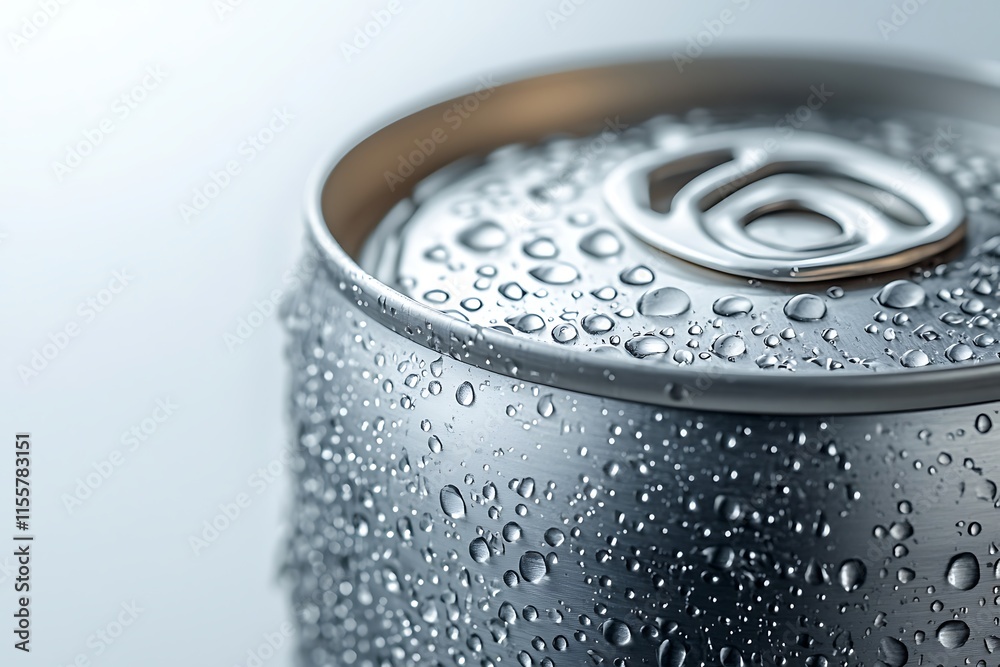 a can of soda with water drops on it a can of soda with water drops on it