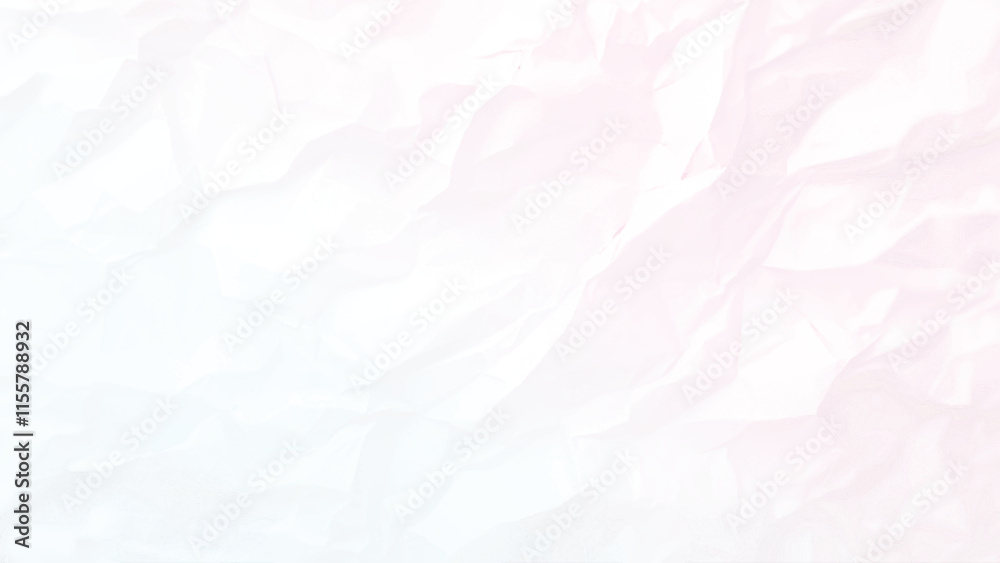 Fototapeta premium Paper texture background, Crumpled paper. White creased paper.