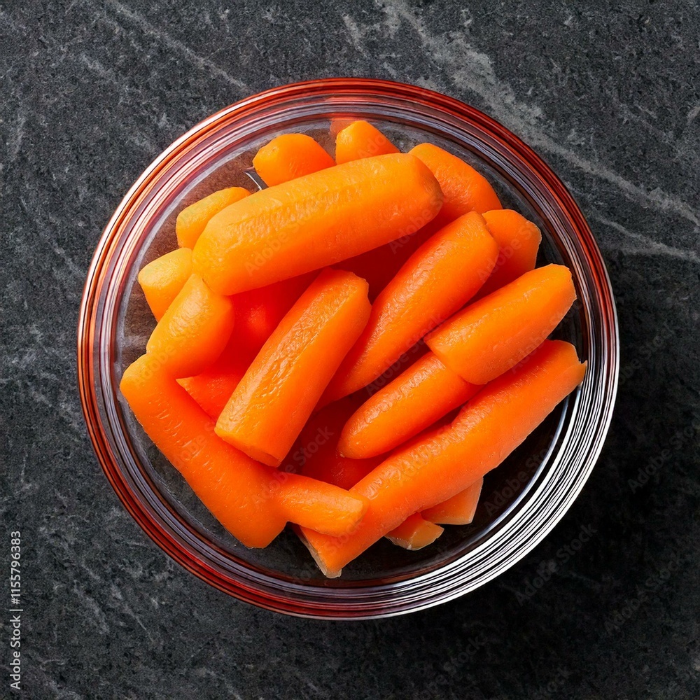 carrots in a bowl