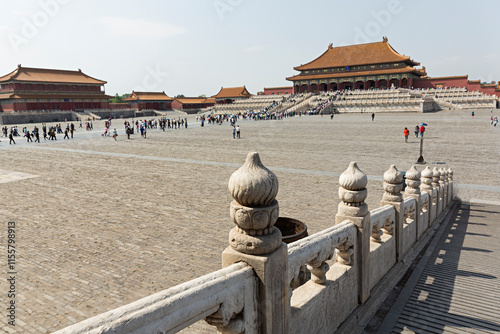 Paisaje de la Ciudad Prohibida, Beijing. China