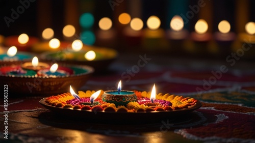 candles in the church