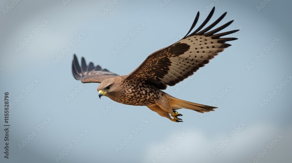 Award-Winning Masterpiece: Falcon in Flight Award-Winning Masterpiece: Falcon in Flight