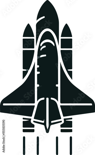 space shuttle vector