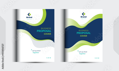 Corporate Business Proposal Catalog Cover Design Template