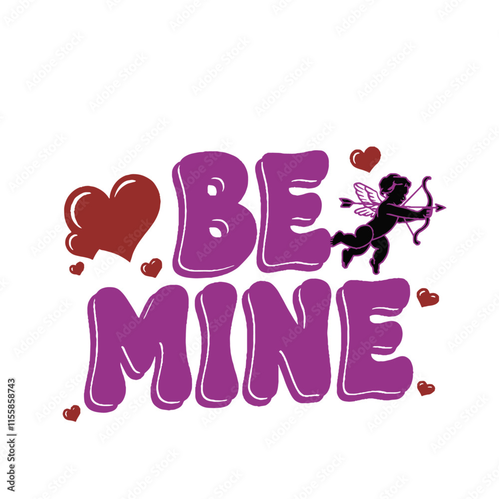 BE MINE VALENTINE PROPOSE CARD STYLE WITH LOVE GOD THREOWING AN ARROW BE MINE VALENTINE PROPOSE CARD STYLE WITH LOVE GOD THREOWING AN ARROW