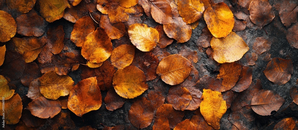 Autumn Leaves A Vibrant Tapestry of Colorful Foliage with Ample Space for Text Overlay and Creative Design Autumn Leaves A Vibrant Tapestry of Colorful Foliage with Ample Space for Text Overlay and Creative Design