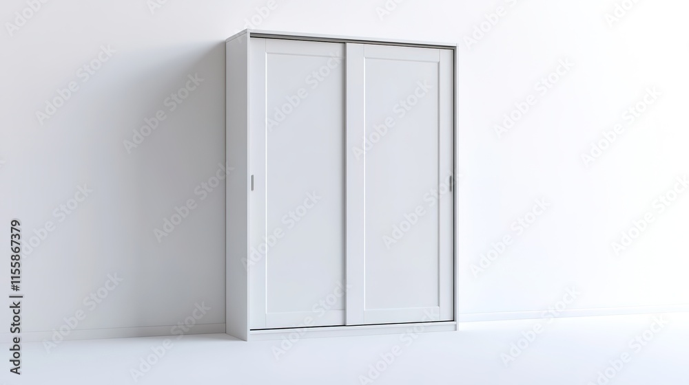 Minimalist cabinet design with sleek lines and modern aesthetic Minimalist cabinet design with sleek lines and modern aesthetic