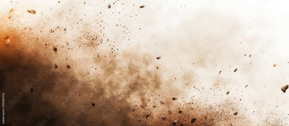 Dynamic Abstract Burst of Earthy Brown Tones Featuring Ample Copyspace for Text Overlay Dynamic Abstract Burst of Earthy Brown Tones Featuring Ample Copyspace for Text Overlay