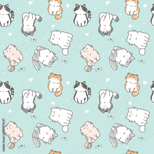 pattern cats photo