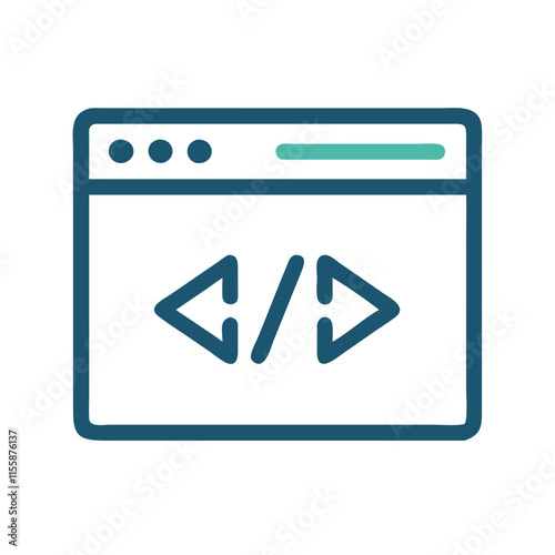 coding icon design